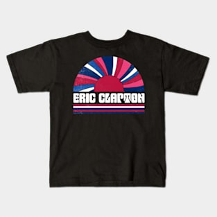 Eric Proud Name Personalized Retro Flowers Beautiful Kids T-Shirt